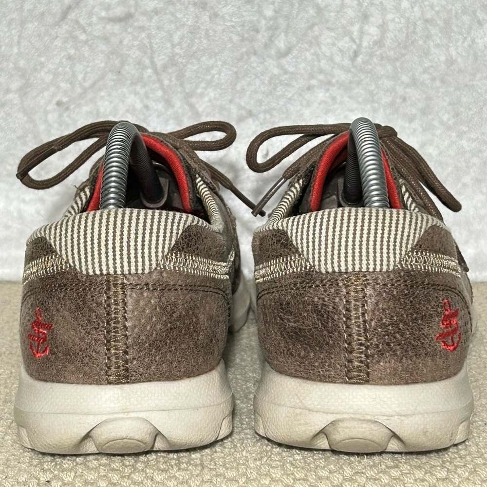 Skechers Womens Brown Gomat GoTech Lace Casual Loafers Shoes SZ US 9 - Picture 4 of 11